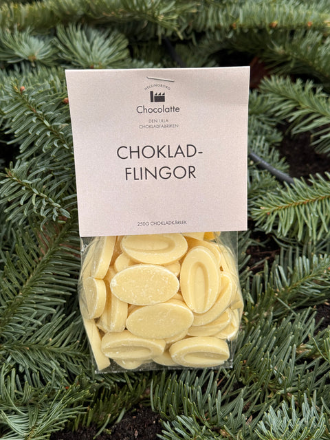 Hvide chokoladeflager